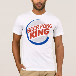 BEER PONG KING T-SHIRT