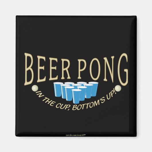 Beer Pong Magneet (Voorkant)