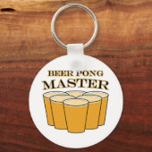 Beer Pong Master Sleutelhanger (Voorkant)