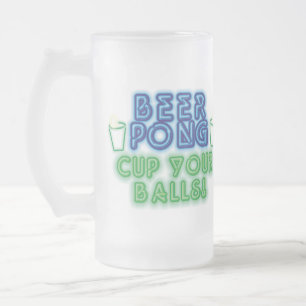 Beer Pong Matglas Bierpul