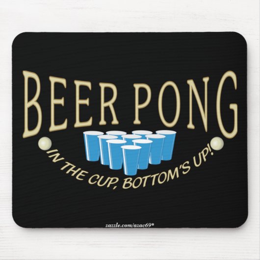 Beer Pong Muismat (Voorkant)