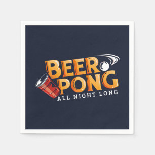 Beer Pong - overnachting lange zomer Servet