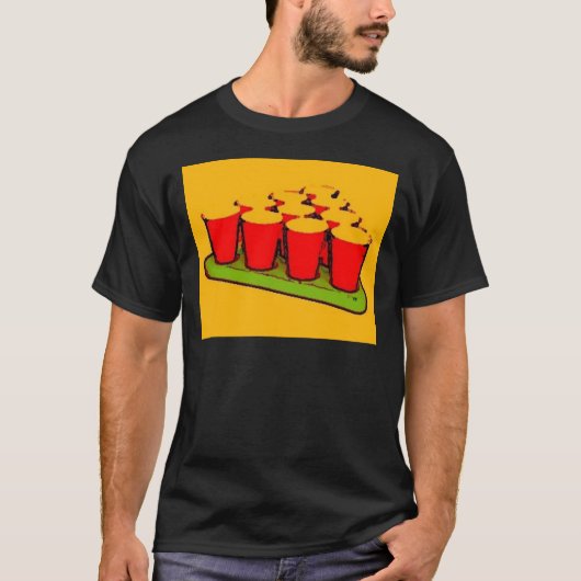 Beer Pong T-shirt (Voorkant)