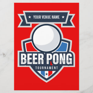  Beer Pong Tournament Rules Card Programma