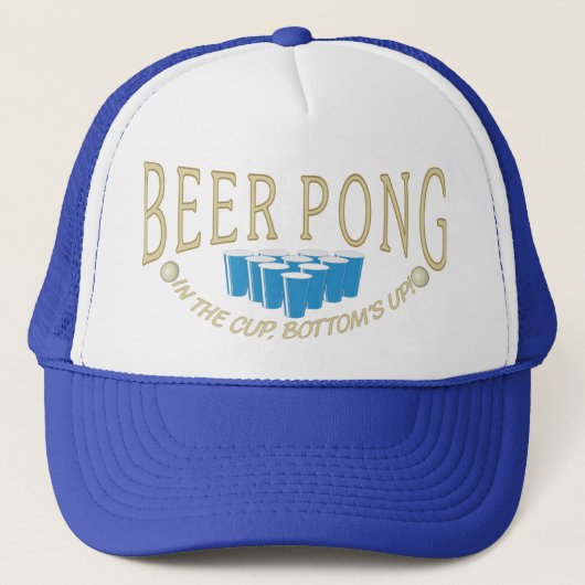 Beer Pong Trucker Pet (Voorkant)