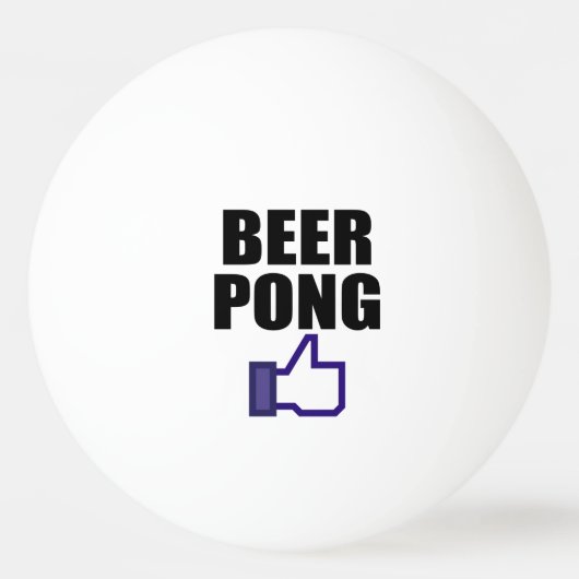 BEER PONG, ZOALS DIT PINGPONGBALLEN (Voorkant)
