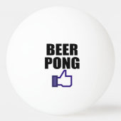 BEER PONG, ZOALS DIT PINGPONGBALLEN (Achterkant)