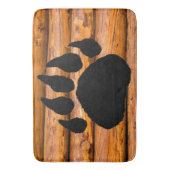 BEER POOT PRINT EN LOGS BADMAT (Voorkant Verticaal)