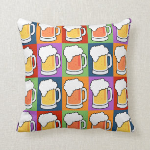BEER Pop Art, aangepaste gooikussens Kussen