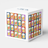 BEER Pop Art aangepaste gunst doos Bedankdoosjes (Achterkant)
