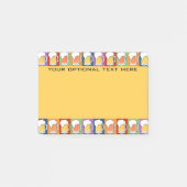 BEER Pop Art aangepaste Post-it-notities Post-it® Notes (Voorkant)