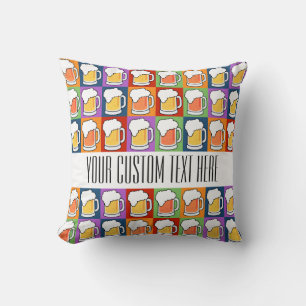 BEER Pop Art custom gooi kussen