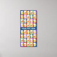 BEER Pop Art impression de toile personnalisée