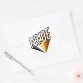 Beer Pride Burst Ronde Sticker (Envelop)
