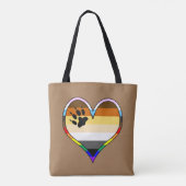Beer Pride Canvas tas (Achterkant)