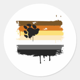 Beer Pride Colors Ronde Sticker