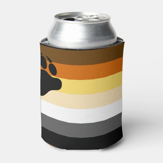 Beer Pride Flag Blikjeskoeler (Blikje Voorkant)