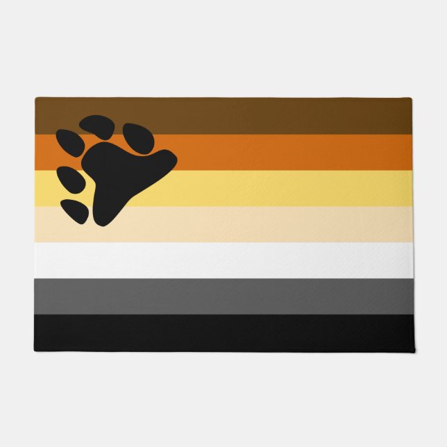 Beer Pride Flag Deurmat (Voorkant)
