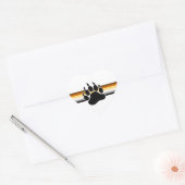 Beer Pride Flag Hart Sticker (Envelop)