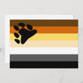 Beer Pride Flag Kaart (Voorkant / Achterkant)