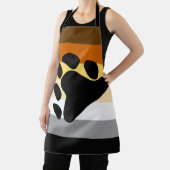 Beer Pride Flag met Paw Schort (Insitu)