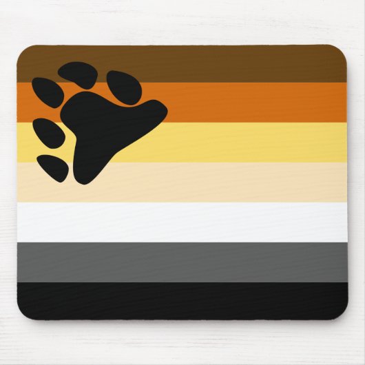 Beer Pride Flag Muismat (Voorkant)