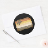  beer Pride Flag Ronde Sticker (Envelop)