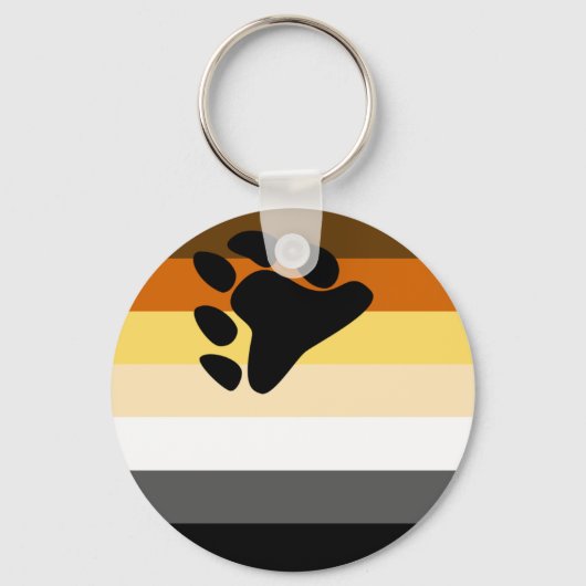 Beer Pride Flag Sleutelhanger (Voorkant)