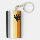 Beer Pride Flag Sleutelhanger (achterkant)
