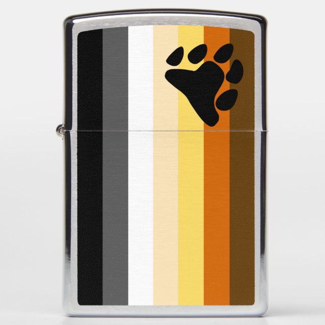 Beer Pride Flag Zippo Lighter (Voorkant)