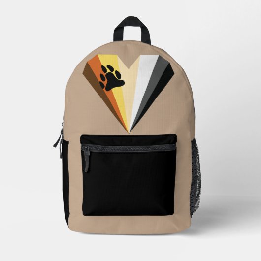 Beer Pride Hart Rugzak (Voorkant)