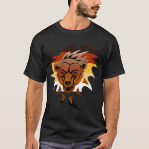 Beer Pride Kleuren Grommende Beer T-shirt