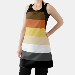 Beer Pride, neutraal gradiëntstripes, LGBTQ Pride Schort