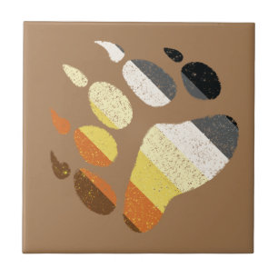 Beer Pride Noodlijdende Pauw Tegeltje