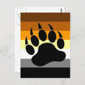 Beer Pride Paw Briefkaart (Voorkant / Achterkant)