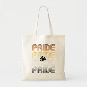 Beer Pride Poot Retro Patroon Ontwerp Letters Tote Bag