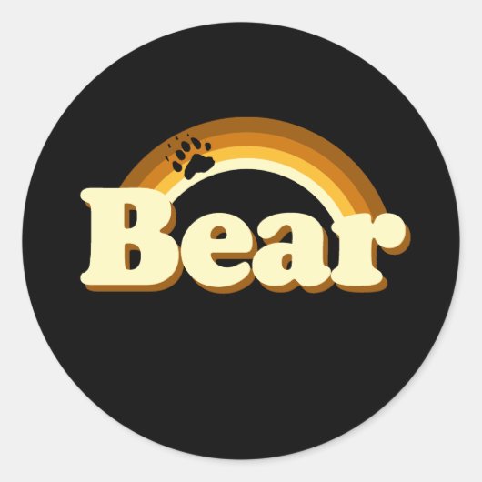 Beer Pride Ronde Sticker (Voorkant)