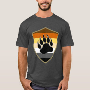 Beer Pride Shield Beer Paw T-shirt