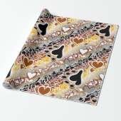 Beer Pride Squiggle Cadeaupapier (Uitgerold)