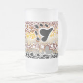 Beer Pride Squiggle Matglas Bierpul (Voorkant rechts)