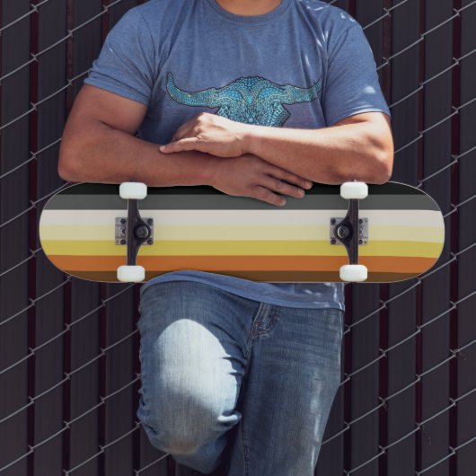 Beer Pride Strepen Skateboard (Buiten 3)