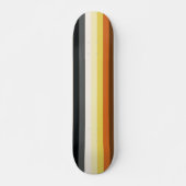 Beer Pride Strepen Skateboard (Voorkant)