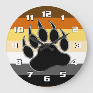 Beer Pride Vlag Beer Paw Grote Klok