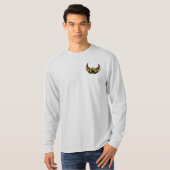Beer Pride Vlag Beren Heersen Poot Vleugels T-shirt (Voorkant volledig)