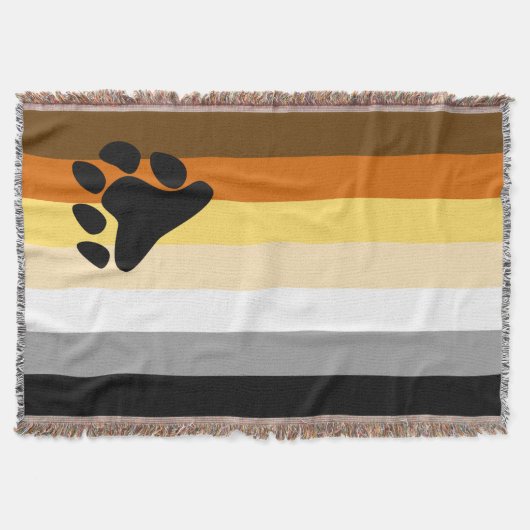 Beer Pride Vlag Deken (Voorkant)