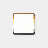 Beer Pride Vlag met Poot Post-it® Notes (Voorkant)