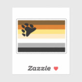 Beer Pride Vlag Sticker (Vel)