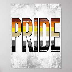 Beer Pride Woord Poster