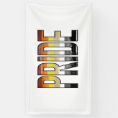 Beer Pride Woord Spandoek (Verticaal)