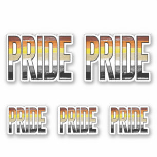 Beer Pride Woord Sticker